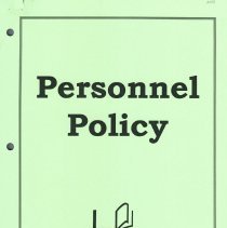 Oak Lawn Library Personnel Policy, 2001