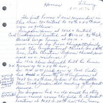 Homes/Businesses, 1974