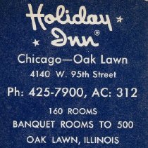 Holiday Inn Matchbook