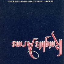 Holiday Inn Matchbook