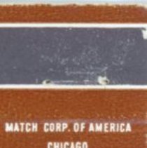 Branding Iron and Oak Lawn Bowl Matchbook