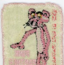 Pink Panther Volleyball Patch