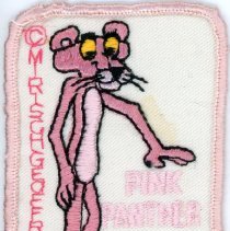 Pink Panther Volleyball Patch