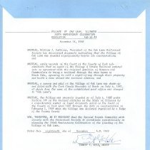 Centennial Celebration Resolution, 1980