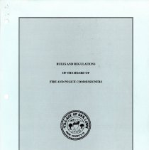 Fire & Police Commissioners Rules, 1995