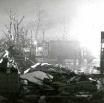 Aftermath of the 1967 Oak Lawn Tornado