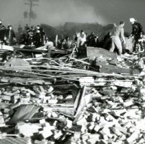 Aftermath of the 1967 Oak Lawn Tornado