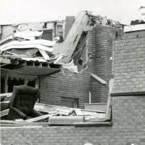 Aftermath of the 1967 Oak Lawn Tornado