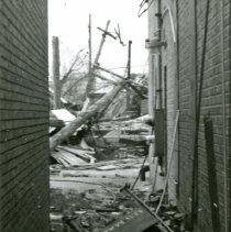 Aftermath of the 1967 Oak Lawn Tornado