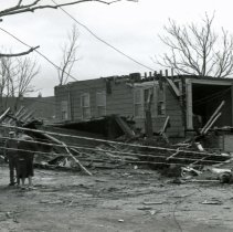 Aftermath of the 1967 Oak Lawn Tornado