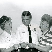 Oak Lawn Fire Department Auxiliary Presents Check