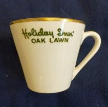 Oak Lawn Holiday Inn Coffee Cup
