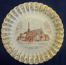 Trinity Evangelical Lutheran Commemorative Plate