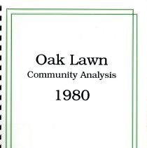 Oak Lawn Community Analysis, 1980