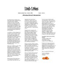 Lieb Lites, 2011-12