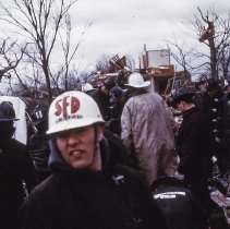 Aftermath of the 1967 Oak Lawn Tornado