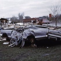 Aftermath of the 1967 Oak Lawn Tornado