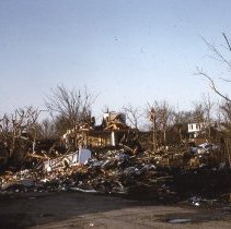 Aftermath of the 1967 Oak Lawn Tornado