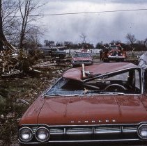 Aftermath of the 1967 Oak Lawn Tornado