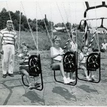 Joseph Zajac at Airline Park (now known as Phillips Park)