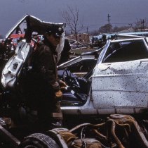 Aftermath of the 1967 Oak Lawn Tornado
