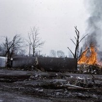 Aftermath of the 1967 Oak Lawn Tornado