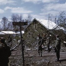 Aftermath of the 1967 Oak Lawn Tornado