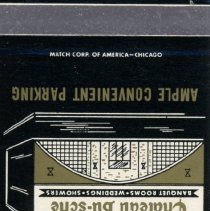 Chateau Bu-sche' Matchbook