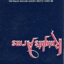 Holiday Inn Matchbook