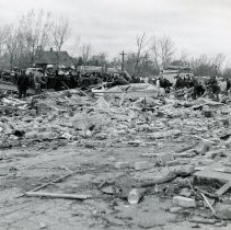Aftermath of the 1967 Oak Lawn Tornado