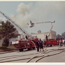 Oak Lawn Fire Department Burning Demo