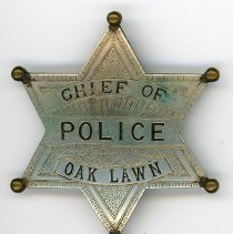 Oak Lawn Police Department Badge