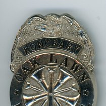 Honorary Oak Lawn Fire Department Badge