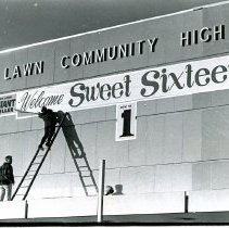 Oak Lawn Community High School in Basketball Tournament