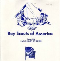 Eagle Scout Court of Honor Program, 1985