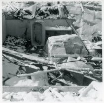Aftermath of the 1967 Oak Lawn Tornado