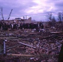 Aftermath of the 1967 Oak Lawn Tornado