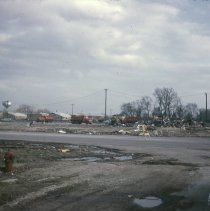 Aftermath of the 1967 Oak Lawn Tornado