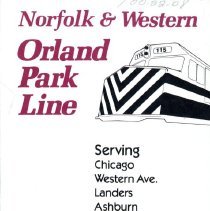 Norfolk & Western Orland Park Line, 1979