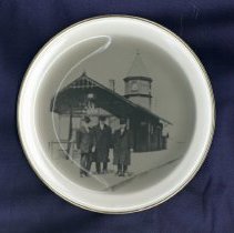Oak Lawn Train Depot Commemorative Plate
