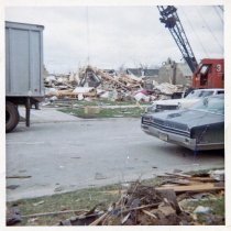 Aftermath of the 1967 Oak Lawn Tornado