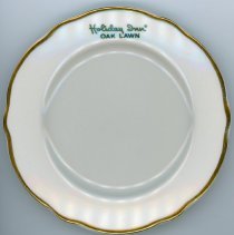 Oak Lawn Holiday Inn Plate