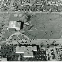 Aerial View of Oak Lawn Community Pavilion
