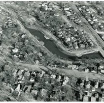Aerial View of Oak Lawn Lake