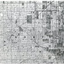 1898 Map of Worth Township