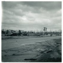 Aftermath of the 1967 Oak Lawn Tornado