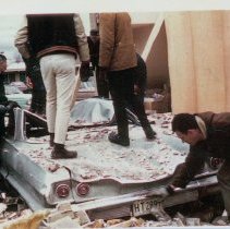 Aftermath of the 1967 Oak Lawn Tornado