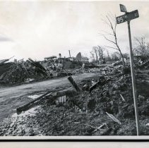 Aftermath of the 1967 Oak Lawn Tornado