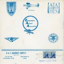 B. & F. Aircraft and Supply Catalog