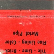 William Brandt and Son Matchbook